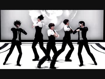 【MMD呪術廻戦】Black Out【虎杖 伏黒 宿儺 憲紀 脹相】