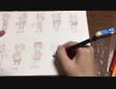 【全53名】東ロワでもっているキャラ全部描く 2日目