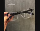 インスタ映え人気メガネ ティックトック伊達メガネ個性的ウェリントン型伊達眼鏡バイカラー スクエア太いフレーム透明2021流行クリア四角形めがね黒ぶちフルリム度付きレンズ度なし