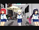 [MMD]艦これ 択捉・松輪・平戸 Make you happy｛着衣有り｝