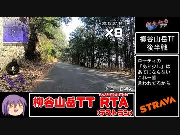 【リアル登山アタック】柳谷山岳TT タイムアタック（テストラン）