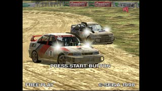 セガラリー2/SEGA RALLY 2 全デモムービー集（アーケード版）