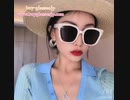2021トレンド流行りサングラス韓国アイドルJENNIEジェニー スタイル偏光サングラス白いフレーム芸能人ウェリントン眼鏡大きい小顔見えUV400メガネ