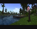 VRChatの先輩サービス「SecondLife」リンデンホーム2019「Porridge Pot Lake（ルーマニア語で”おかゆ鍋”）」最高画質チャレンジ（2021年8月撮影）