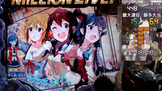 【パチンコ】Pフィーバーアイドルマスターミリオンライブ！【7日目公演】