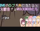 【10秒動画祭】DVDのロゴが角に当たると大歓喜するVOICEROIDたち