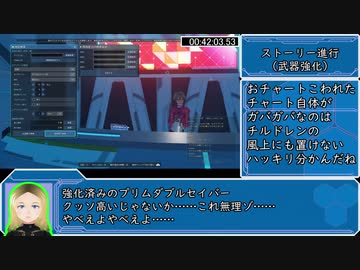 PSO2NGSスキルポイント20RTA　3:54:03　2/？（WR）（Any% Aelio Region New Character）