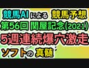 【競馬AI】第56回 関屋記念（2021）ラップ解析ソフトMonarchによる予想　【ヨルゲンセンの競馬】