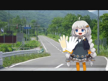 道路に軍手を落とすバイトをするあかりちゃん【10秒動画祭】