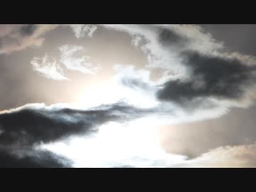 不思議な空の映像【フリー素材あそび】DSCN5592