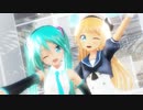 ちびあぴミク と ちびジャーヴィス で【自己愛性カワイリズム】
