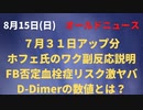 ワクチン副反応・血栓症ゲキヤバ　ホフェ先生Ddimerの結果報告　イベルメクチン＆ヒドロキシクロロキン効果あり！