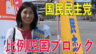 【比例四国ブロック・国民民主党】ふりかえり・UFOラインへ！【衆議院選挙愛媛県2区】