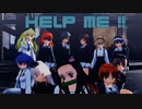 【鬼滅のMMD】help me!!  [竈門禰豆子&ガルパン女子10人ver.]