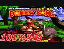 101％完全攻略！不朽の名作スーパードンキーコングを実況プレイ #1