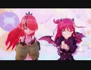 【にじさんじMMD】ポジティブ☆ダンスタイム【夢月ロア/レイン・パターソン】
