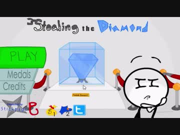 ポッキー ダイヤモンドを盗むバカゲー 実況プレイ ニコニコ動画