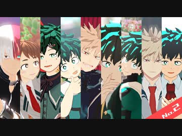 【MMDヒロアカ】短いのまとめ２