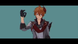 【原神/Genshin Impact/MMD】pH【タルタリヤ】