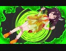 【10秒動画祭】スライムトラップに引っ掛かって服を溶かされる東北きりたん【ｺｯｼｮﾘ】