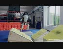 ボストン・ダイナミクスのロボット障害物走