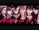 【にじさんじMMD】Alice in N.Y.【剣持/伏見/葛葉/叶/三枝/不破】