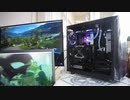 水冷PC動作デモ6_12（FF14・FF15ベンチマーク GTX1080 換装４Ｋ版）