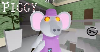 【ロブロックス】初音ミクでPiggyをプレイ！市街編 - Piggy Book 1 Chapter 9: City 実況【ROBLOX】