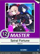 【譜面確認用】 Spiral Fortune MASTER 【チュウニズム外部出力】