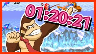 【縛りRTA】スーパードンキーコング GBA版 #4【01:20:21】