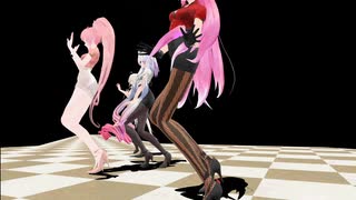 （MMD）Kiss me 愛してる　パンチラ注意　その続編