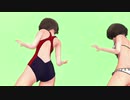【MikuMikuDance】お着替えJKいかがでしょう？『少女溶解』～なっちゃん～
