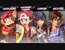 【スマブラSP】ランダム4人バトル！その42-全員CPレベル9-