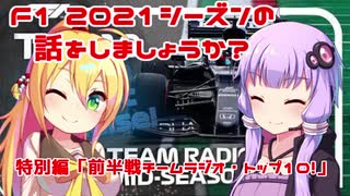 【ゆかマキ】F1 2021シーズンの話をしましょうか？夏休み特別編「前半戦 チームラジオ・トップ10」