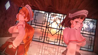 【MMD艦これ】ヴィットリオ・ヴェネト級姉妹で【Love Me If You Can】1080p