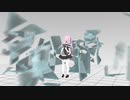 自らの咆哮でガラスを割る潤羽るしあ【MMDホロライブ】