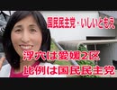 衆院選2021・浮穴の選挙区は「愛媛2区」いしいともえ【比例四国ブロック】【国民民主党】
