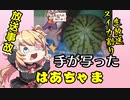 【放送事故】生放送中に手が写ってしまった赤井はあとのスイカ割り【ホロライブ切り抜き】