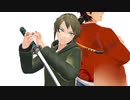 【創作審神者】動作テスト：Vroidで結構前に作った自分ちの審神者と１フレームの戦い