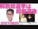 自民党総裁選ー解散総選挙で調整中、無投票で総理再任の夢は潰えた模様／国民民主のふざけたマニュフェスト解説 20210825