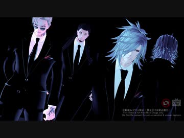 【ＭＭＤ刀剣乱舞】マフィア【大典太・山鳥毛・祢々切丸・日本号】