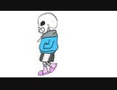 sans dances sans. w/ miku