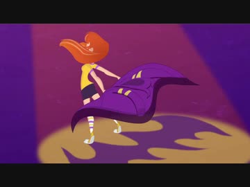 DC Super Hero Girls ヒーローとヴィランの変身シーン