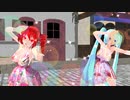【MMD】ポジティブ・パレード【重音テト　初音ミク】
