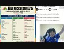 【たろちん】フジロック自宅観戦おじさん（映像なし）　昼の部