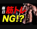 【筋トレ】筋肥大のためのトレーニングは毎日してはいけない？【ビーレジェンド プロテイン】