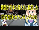 韓国が日本を超えたと喜んだ国家競争力ランキングとは何なのか【世界の〇〇にゅーす】