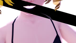 【そばかす式MMD】　絶え間なく藍色　　しおん・じょおん