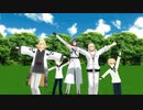【MMD刀剣乱舞】メグメグ☆ファイヤーエンドレスナイト【日光さんとゆかいな仲間たち】