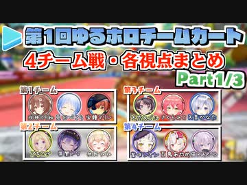 【第1回ゆるホロマリカー】4チーム戦・各視点まとめ Part1/3【2021.08.27】